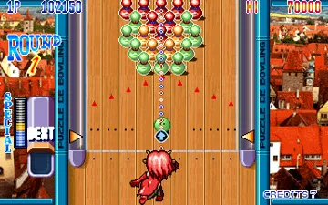 Puzzle De Bowling (Japan) screen shot game playing